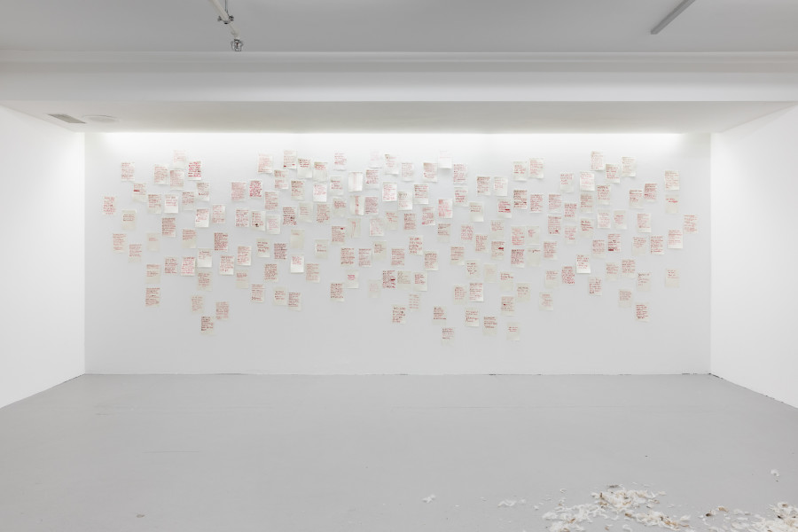 Exhibition view, Love, Gruppenausstellung in der Kunsthalle Luzern, Kunsthalle Luzern, 2025. Photo credit: Kilian Bannwart