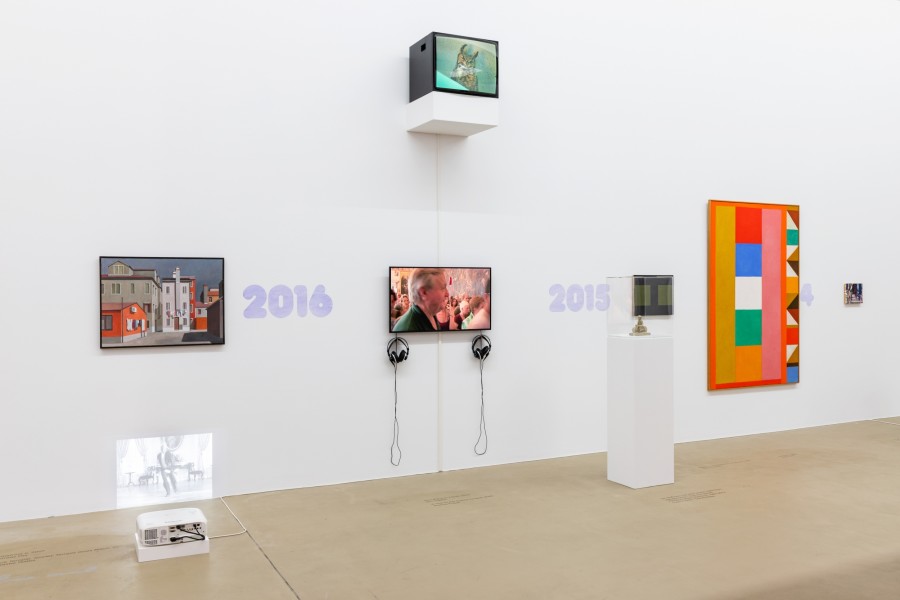 Installation view, Heute Nacht geträumt, An Exhibition by Ruth Buchanan, Kunstmuseum Basel, 2022. Photo credit: Kunstmuseum Basel - Jonas Hänggi