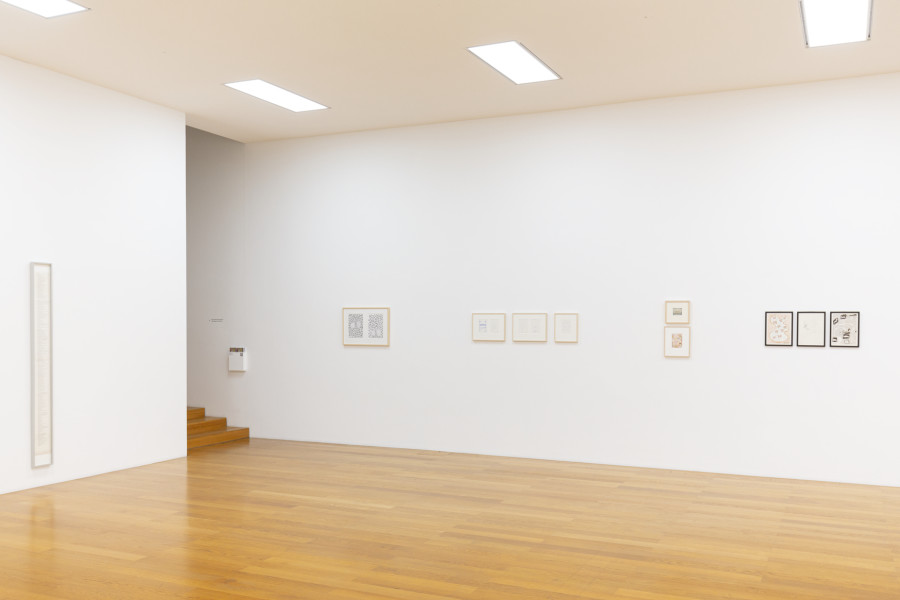 Exhibition view, Matthias Frick, Storing the Cold in Cold Countries for Hot Countries, Kunstmuseum Liechtenstein, 2022. Photo credit: Alicia Olmos Ochoa