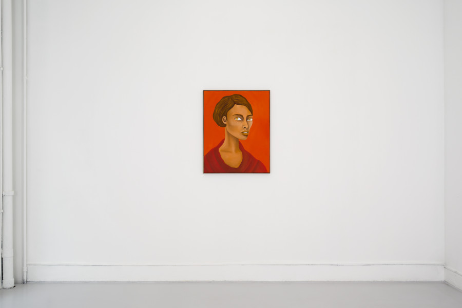 Exhibition view, "Together Separated", Rebecca Brodskis, Fabienne Levy, Geneva, 2025. Photo credit: Claude Cortinovis