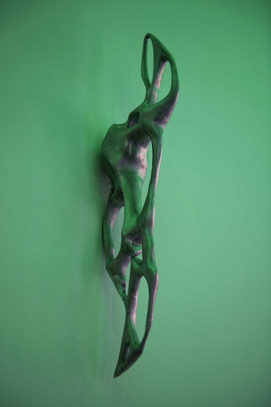 Installation view, Anita Mucolli, Limbo, Kulturfolger, 2023. Photo credit: Anna Maysuk
