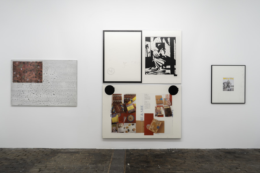 Vue d’exposition de Dialogue of the Dogs de Will Benedict au Centre d’Art Contemporain Genève (15.10.2022‒18.12.2022). © Centre d’Art Contemporain Genève. Photo : Julien Girard