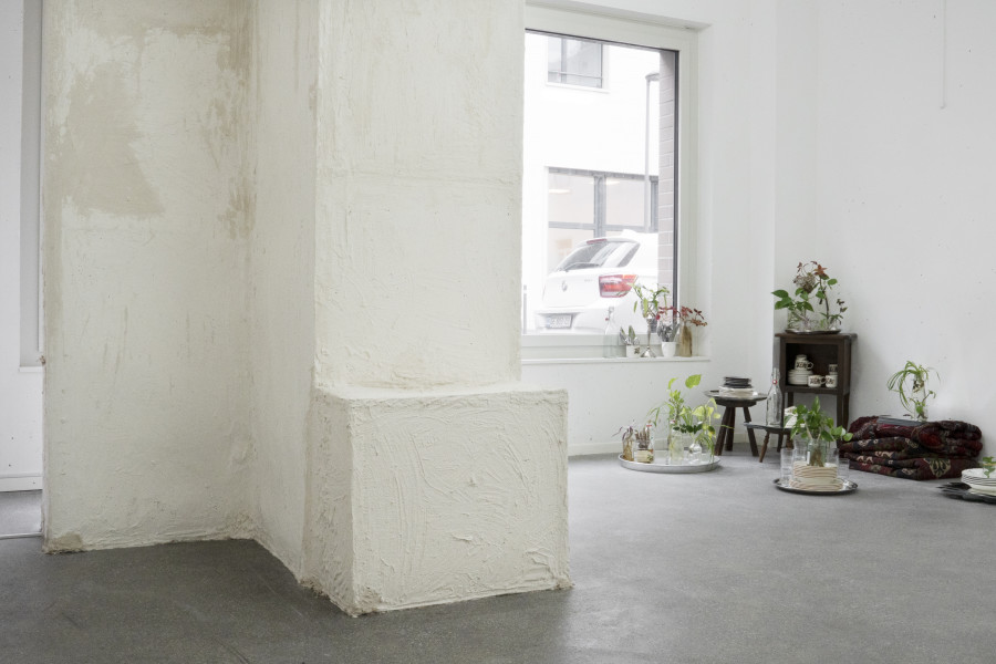 Exhibition view, Making Kin, Making Place, Espace 3353, 2023-2024. Photo credit: Yul Tomatala