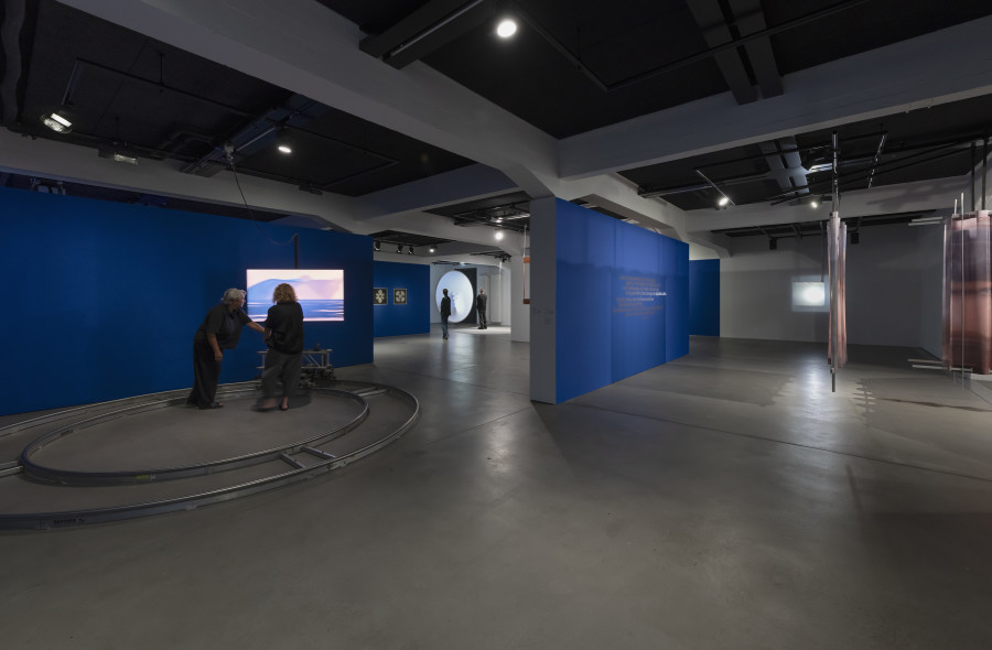 Exhibition View, «Quantum Visions», 2025, HEK, photo: Franz Wamhof