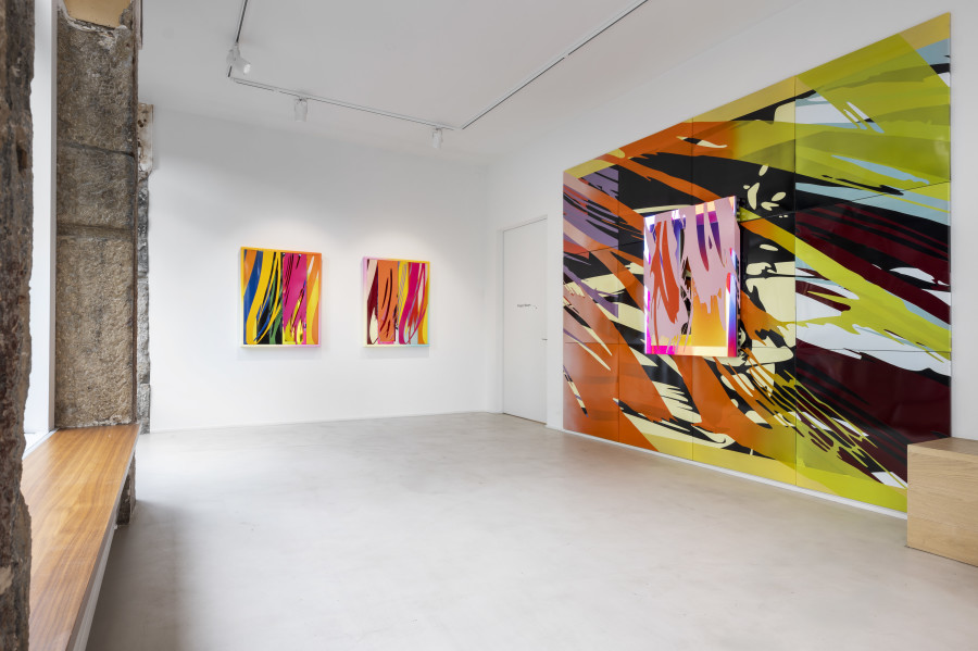 Exhibition view, Márton Nemes, Your Thoughts Become Your Words, Your Words Becomes Your Reality, Wilde, Geneva, 2025. Photo credits : Studio Eric Bergoend. Courtesy Márton Nemes and Wilde