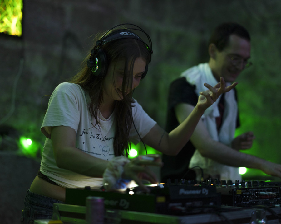 BByoda & Nelly Hello, Opening after party. Photo. S. Verdon