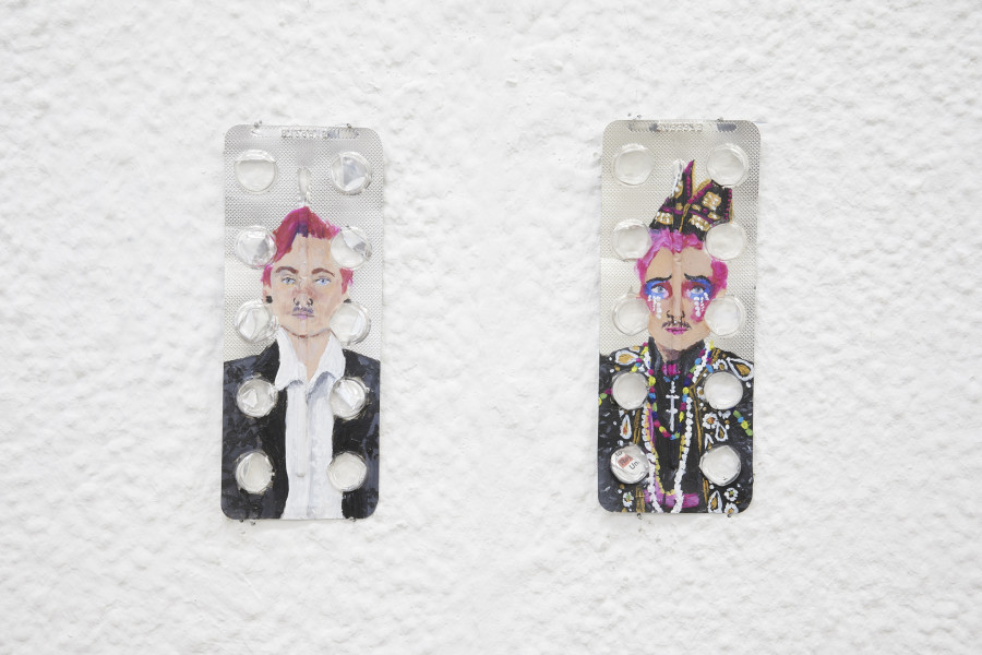 Installation view, Sweet Crip, KRONE COURONNE, 2023. Credits © Alizée Quinche