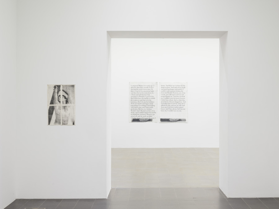 Hudinilson Jr., Jean-Charles de Quillacq, exhibition view KBCB, 2025; photo: Sebastian Verdon