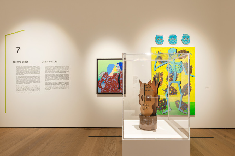 Installation view «Kiki Kogelnik. Retrospective», Kunsthaus Zürich, 2024. Photo credit: Kunsthaus Zürich, Franca Candrian