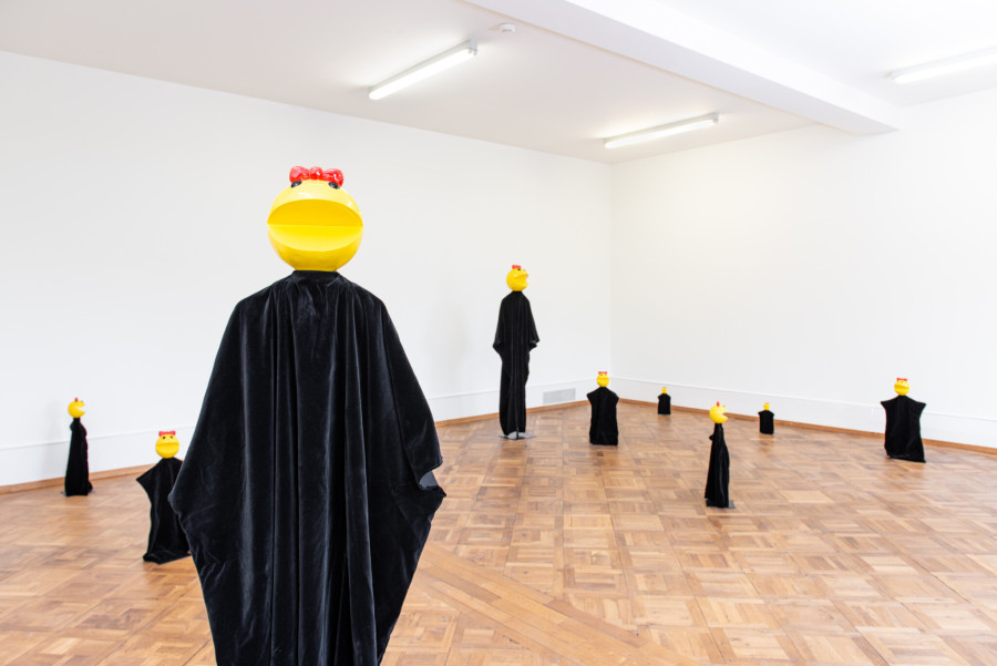 Liz Craft, Me Princess, Ausstellungsansichten / vues d’exposition / exhibition views Kunsthaus Centre d’art Pasquart 2023, courtesy the artist, Fotos / photos: Lea Kunz