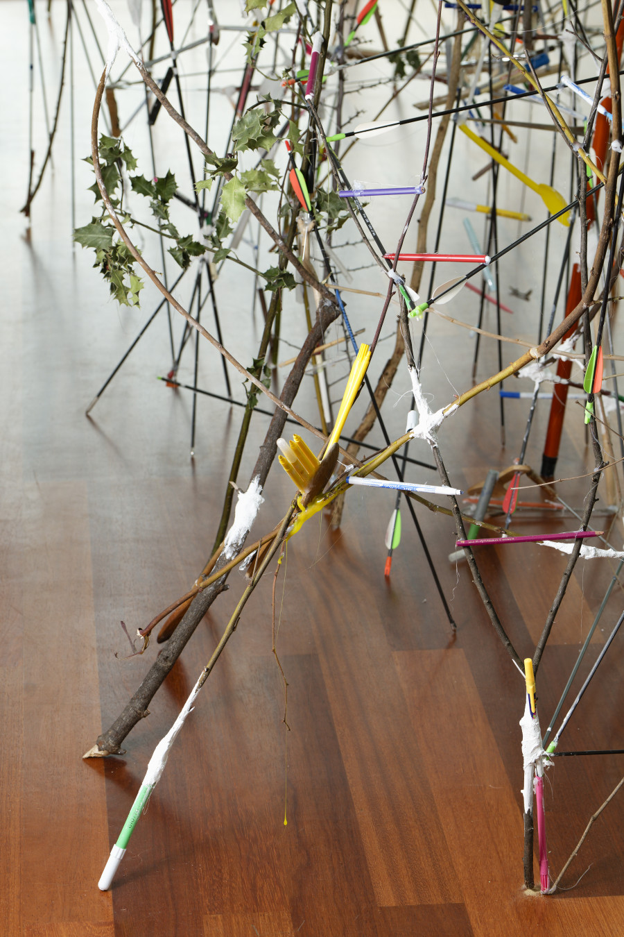 Exhibition view, Jan Kopp, Constellation ordinaire #12 du Parc, Villa du Parc, 2024. Photo credit: Aurélien Mole