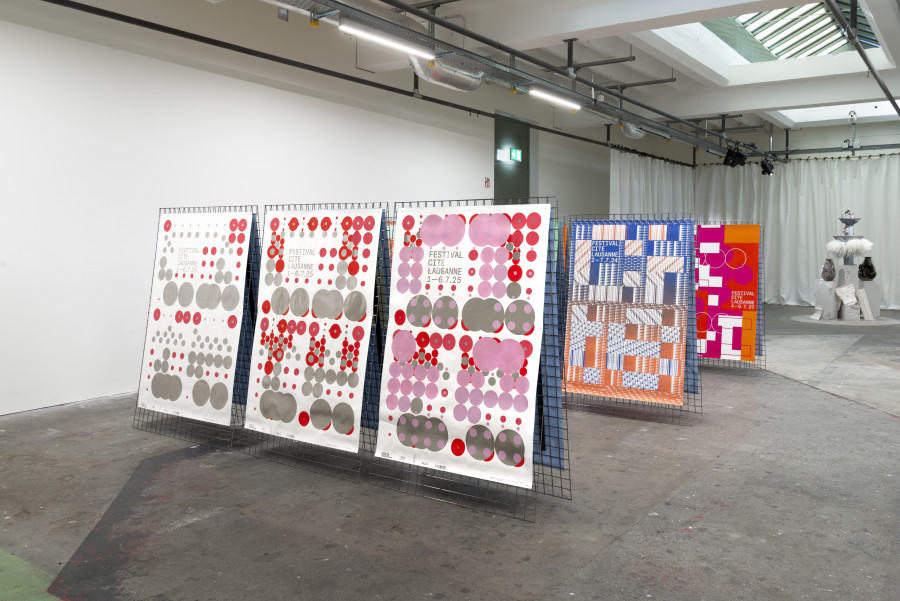 Exhibition view of Bourses de la Ville de Genève 2025 at Centre d’Art Contemporain Genève (03.09‒05.10.2025). © Centre d’Art Contemporain Genève. Photo : Simon Rao