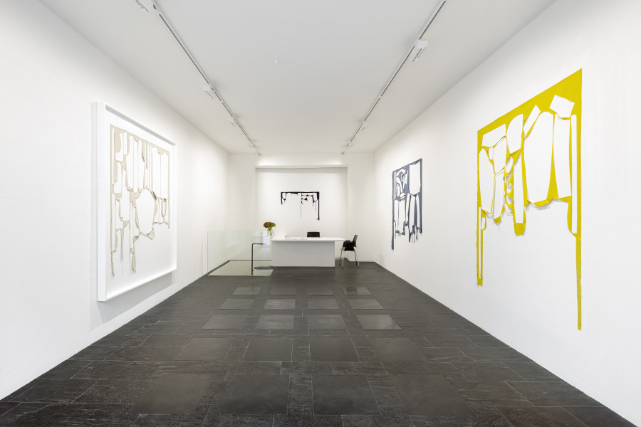 Exhibition view, Marion Baruch, Galerie Urs Meile, 2023. Photo credit: Bruno Augsburger