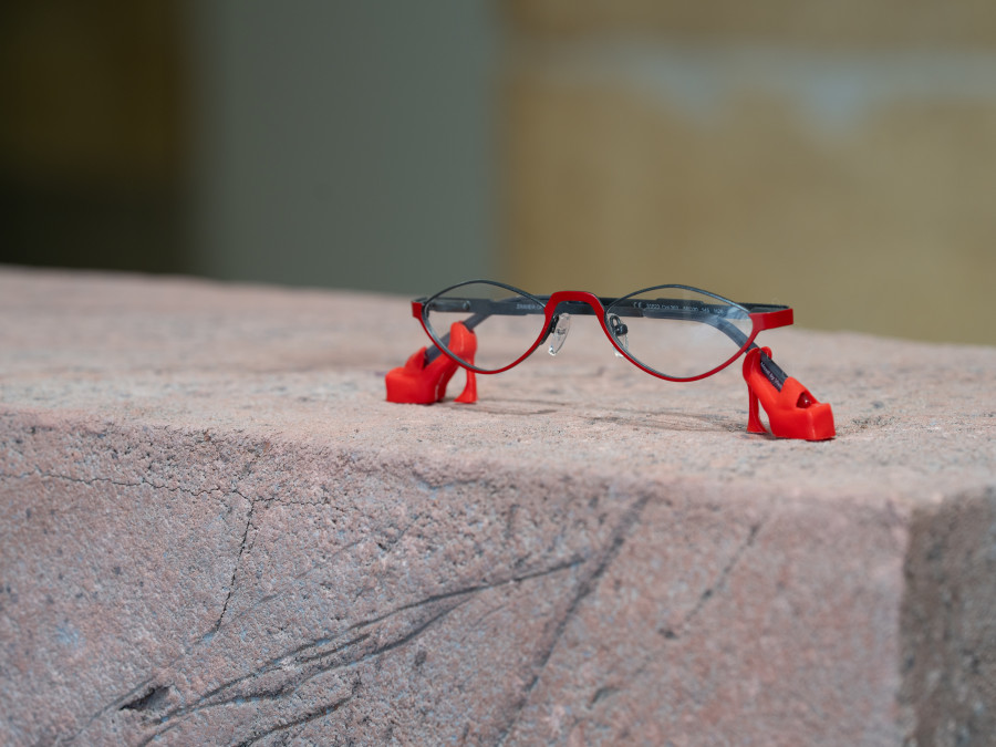 Exhibition view, Accoutrements, Rasmus Myrup, Centre d'Art Contemporain Yverdon-les-Bains (CACY), 2025-2026. Photo credit: Anne-Laure Lechat