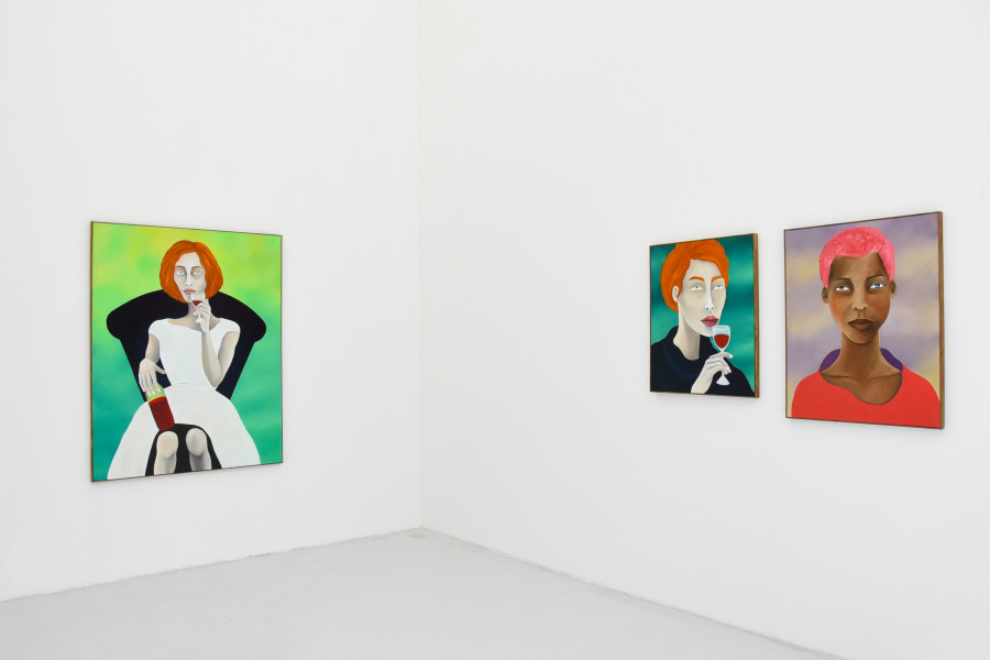 Exhibition view, "Together Separated", Rebecca Brodskis, Fabienne Levy, Lausanne, 2025. Photo credit: Tristan Savoy