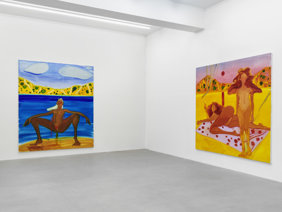 Installation view, Sofia Mitsola, Villa Venus: An Organized Dream, Galerie Eva Presenhuber, Zurich, Waldmannstrasse, 2023. © Sofia Mitsola. Courtesy the artist and Galerie Eva Presenhuber, Zurich / Vienna. Photo: Stefan Altenburger Photography, Zürich