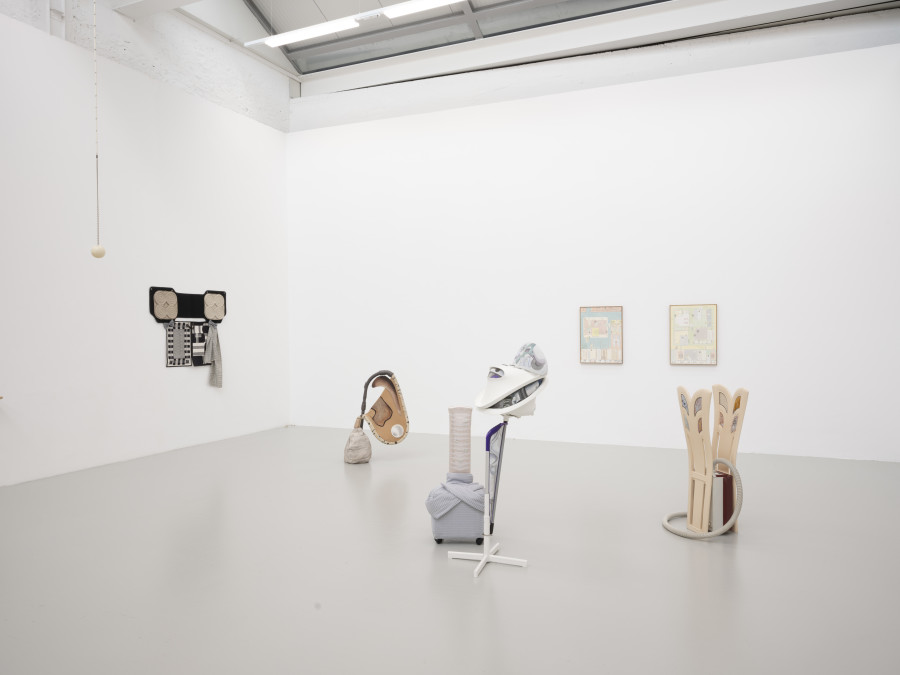 là où les jours, exhibition view, CAN Centre d’art Neuchâtel. Photo: Sebastian Verdon