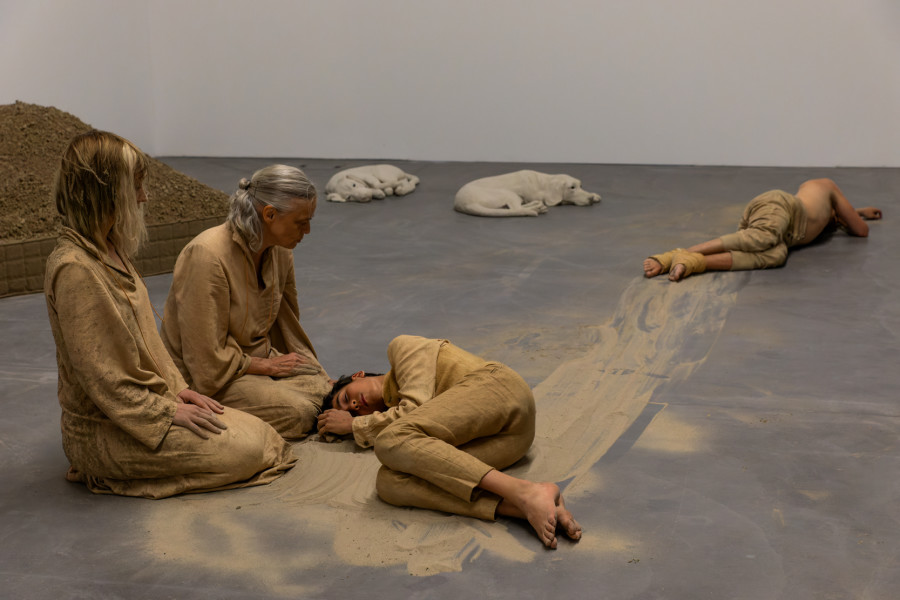 Installation view ‘OUTREMONDE: Dream Hunters – Théo Mercier, Luma Westbau, Zurich, 2022. Photos: Erwan Fichou