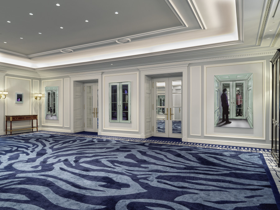 Installation view, Art in the Park XXIII, Louisa Gagliardi, Baur au Lac, Zurich, 2025. Courtesy the artist and Galerie Eva Presenhuber, Zurich / Vienna. Photo: Stefan Altenburger Photography, Zürich