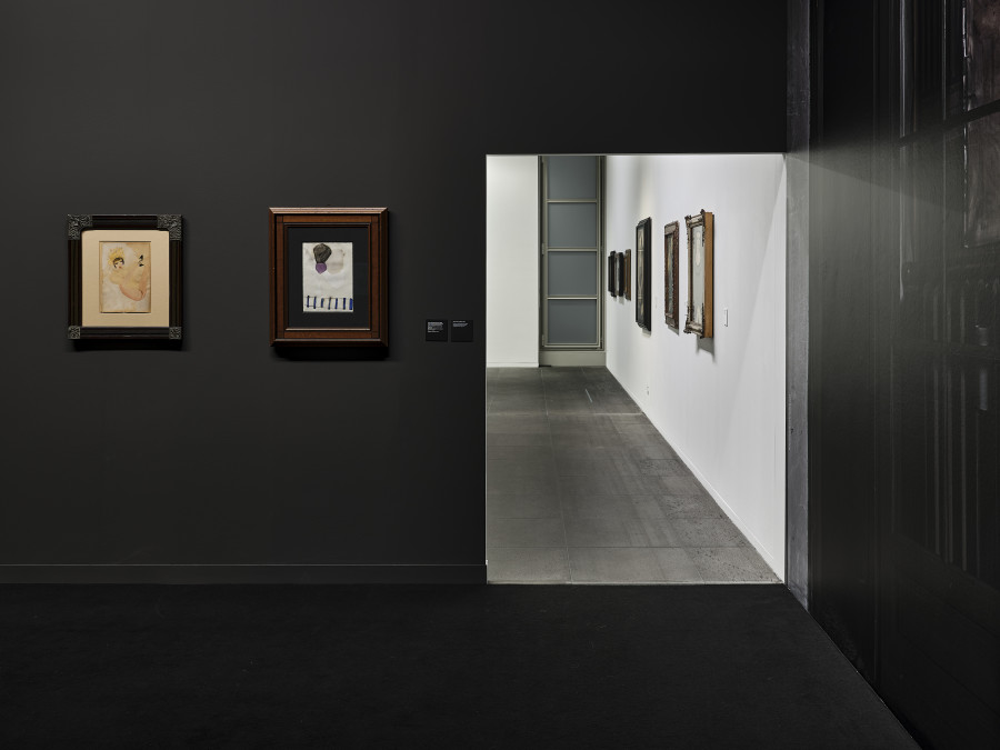 Exhibition view Carol Rama. A Rebel of Modernity, Kunstmuseum Bern, 2025, photo: Rolf Siegenthaler, © Kunstmuseum Bern