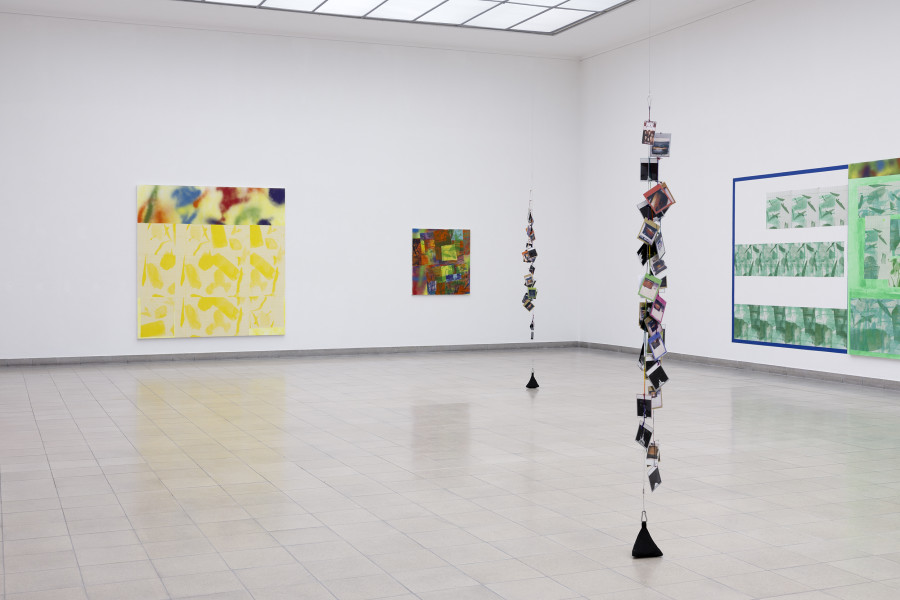 Rochelle Feinstein, The Today Show, installation view, Kunsthaus Glarus, 2025. Photo: Gina Folly. Courtesy the artist and Candice Madey Gallery