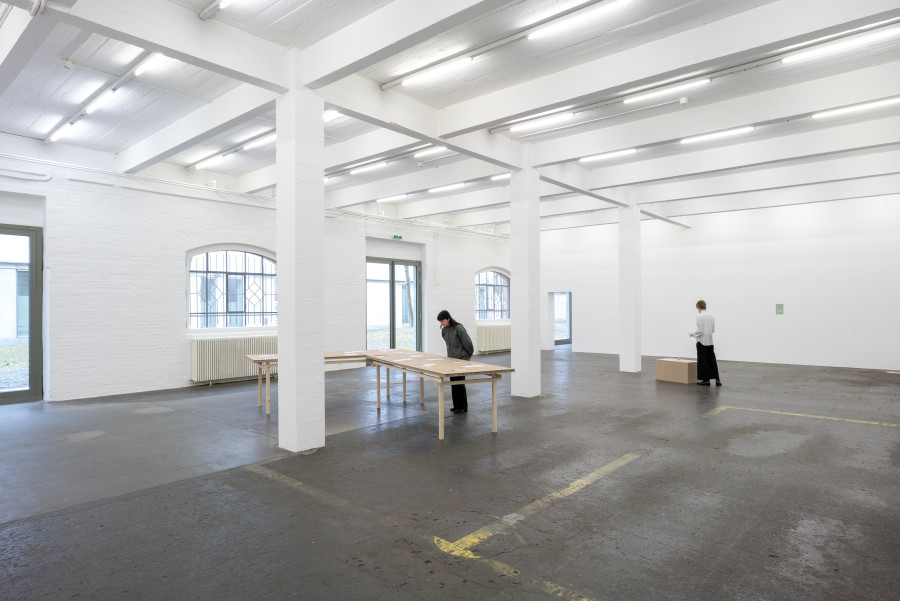 Majd Abdel Hamid, «Resonances», exhibition view, 2025. Photo: Kunst Halle Sankt Gallen, E. Sommer. Courtesy: the artist and 16 Avril, Paris.