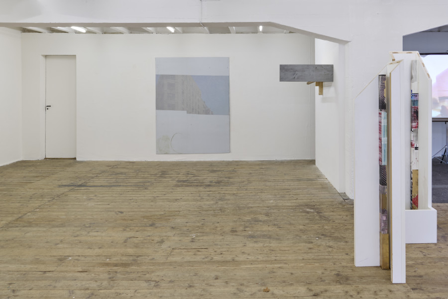 Installationsansicht, Studio Visit, 22.8.–20.9.2025, Stiftung BINZ39, Zürich. Foto: Flavio Karrer.