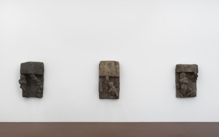 Hans Josephsohn, Solo show, Installation view, Karma International, Zurich, 2024. Courtesy of Kesselhaus Josephsohn St. Gallen and Karma International, Zurich. Photo: Annik Wetter