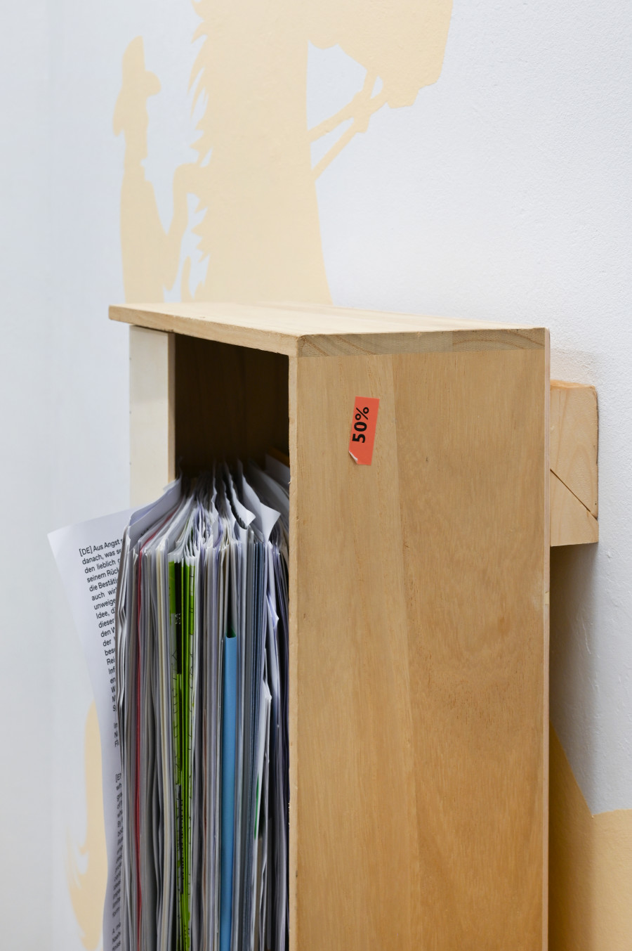 Jason Hirata, "Accumulator (private use)" [detail], 2025, Jason Hirata, "Vergeltung" at Kaiserwache, Freiburg im Breisgau, 2025. Courtesy: the Artist and Kaiserwache. Photo: Stefan Lux