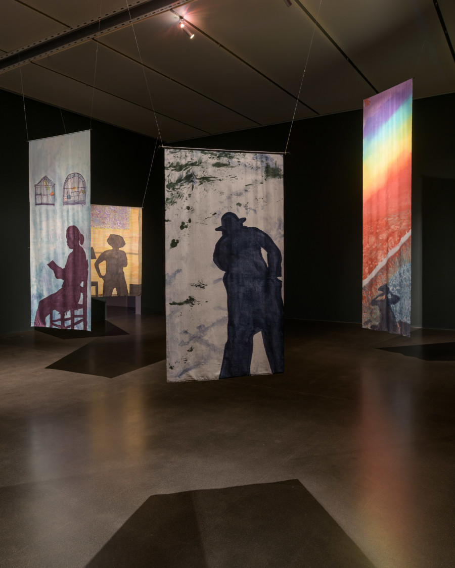 Betye Saar: Serious Moonlight, Installation view, 2023, Photo: Kunstmuseum Luzern, Marc Latzel.