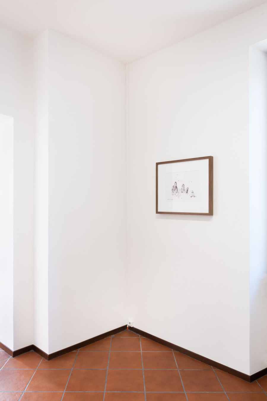 SBANDARE with Adrien Chevalley, Margherita Raso, Noemi Pfister and Marco Rigoni, Exhibition view, 2023, Sonnenstube Offspace, Curated by Giada Olivotto.