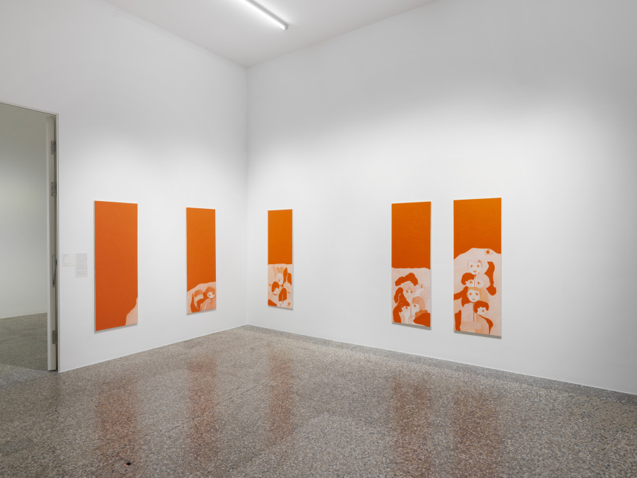Exhibition view, Anjesa Dellova, Musée Jenisch Vevey, 2024. Photo credit: Julien Gremaud