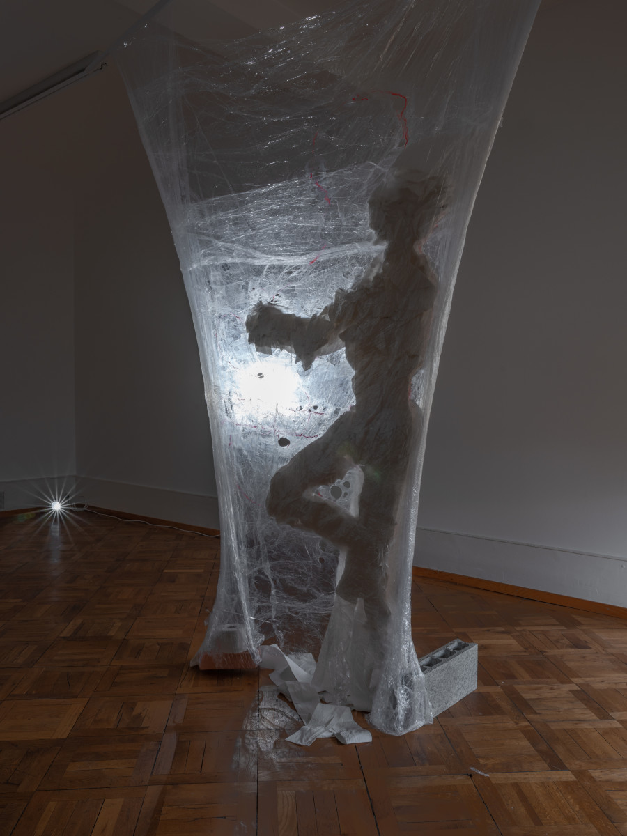 Nelson Schaub — « Rebuts de Ref- rain », Ausstellungsansicht / vue d’exposition / exhibition view Kunsthaus Biel Centre d’art Bienne 2026; Foto / photo: Lea Kunz