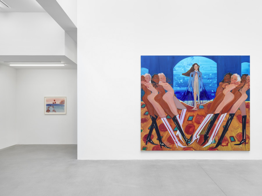 Installation view, Sofia Mitsola, Villa Venus: An Organized Dream, Galerie Eva Presenhuber, Zurich, Waldmannstrasse, 2023. © Sofia Mitsola. Courtesy the artist and Galerie Eva Presenhuber, Zurich / Vienna. Photo: Stefan Altenburger Photography, Zürich
