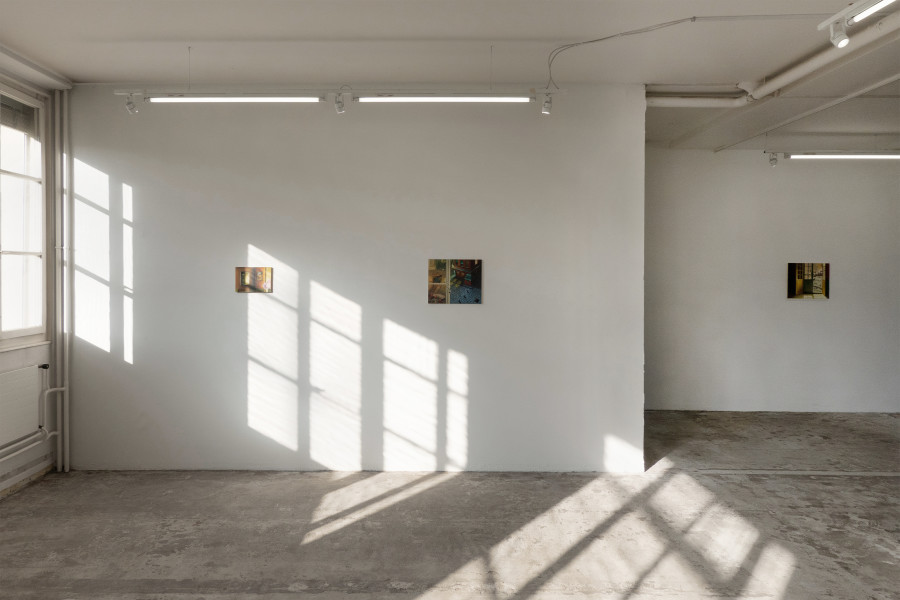 Exhibition view, Rita Siegfried, Bel Etage, suns.works, Zürich, 2025. ©2025 suns.works and the artist. Photography: Claude Barrault