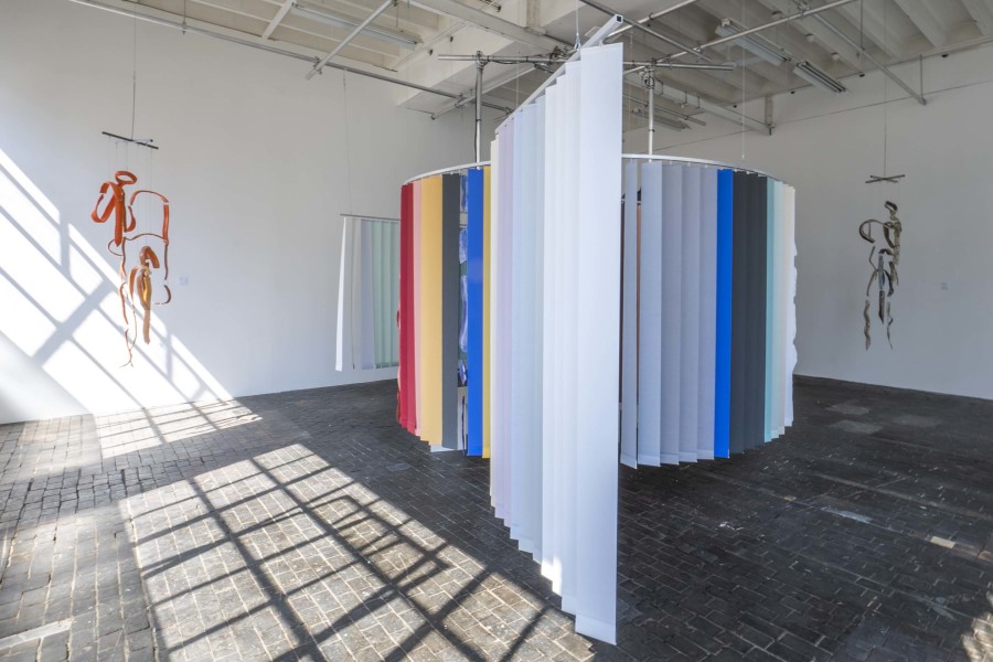 Exhibition view of Bourses de la Ville de Genève 2022 at Centre d’Art Contemporain Genève (02.09‒02.10.2022). © Centre d’Art Contemporain Genève. Photo : Julien Girard