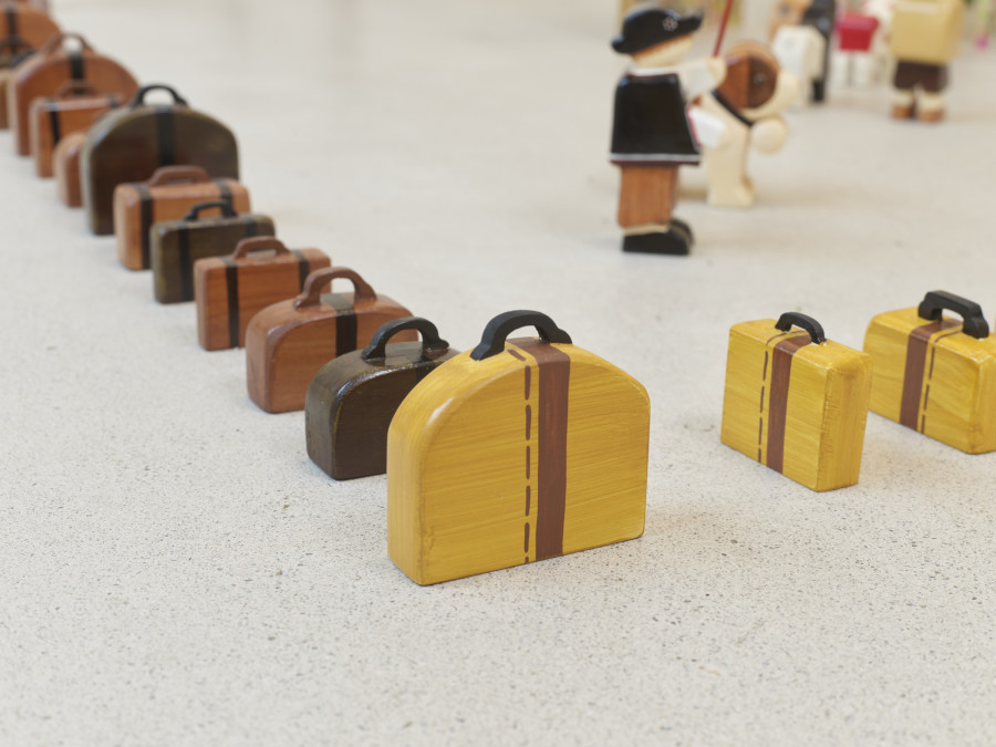 Installation view, Jasmin Werner, Apparat Kleptokrat, Damien & The Love Guru, Zürich, 2025. Courtesy of the artist and Damien & The Love Guru, Brussels/Zurich. Photography : Felix Jungo