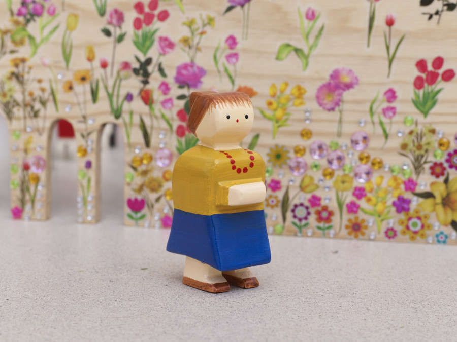 Installation view, Jasmin Werner, Apparat Kleptokrat, Damien & The Love Guru, Zürich, 2025. Courtesy of the artist and Damien & The Love Guru, Brussels/Zurich. Photography : Felix Jungo