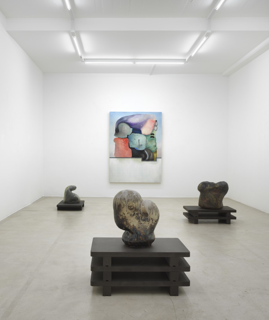 Exhibition view, Benedikt Hipp, SALT DOME, Nicolas Krupp, 2023.