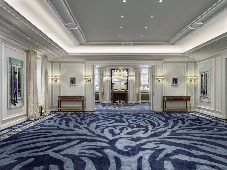 Installation view, Art in the Park XXIII, Louisa Gagliardi, Baur au Lac, Zurich, 2025. Courtesy the artist and Galerie Eva Presenhuber, Zurich / Vienna. Photo: Stefan Altenburger Photography, Zürich