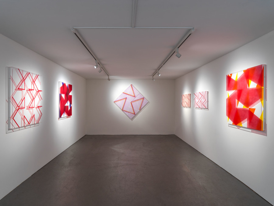 Marguerite Hersberger, Giving the Space Space, exhibition view, Museum Haus Konstruktiv, 2023, photo: Stefan Altenburger