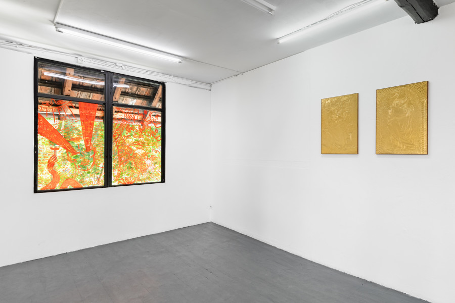 Leila Peacock & Gil Pellaton, Installation view, 2023. Photo: Kilian Bannwart