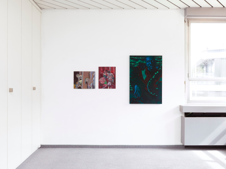 Installation view, unconcealed sensitivities, flatmarkus, 2024. Photo credit: flatmarkus & Felix Jungo