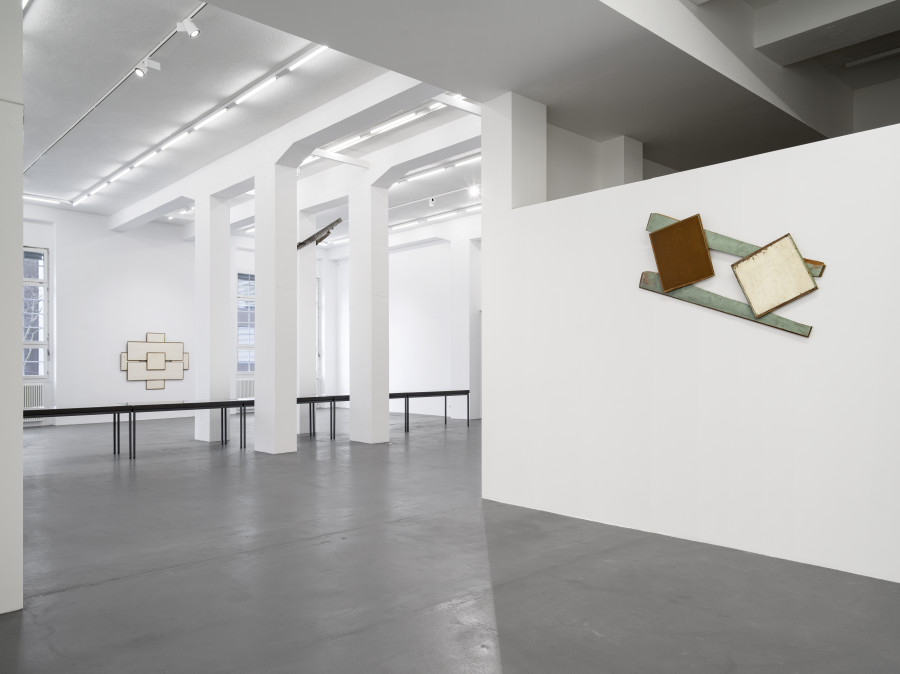 Installation view, Bernhard Schobinger, Against Method, Galerie Francesca Pia, Zurich, 2024. Photo: Cedric Mussano