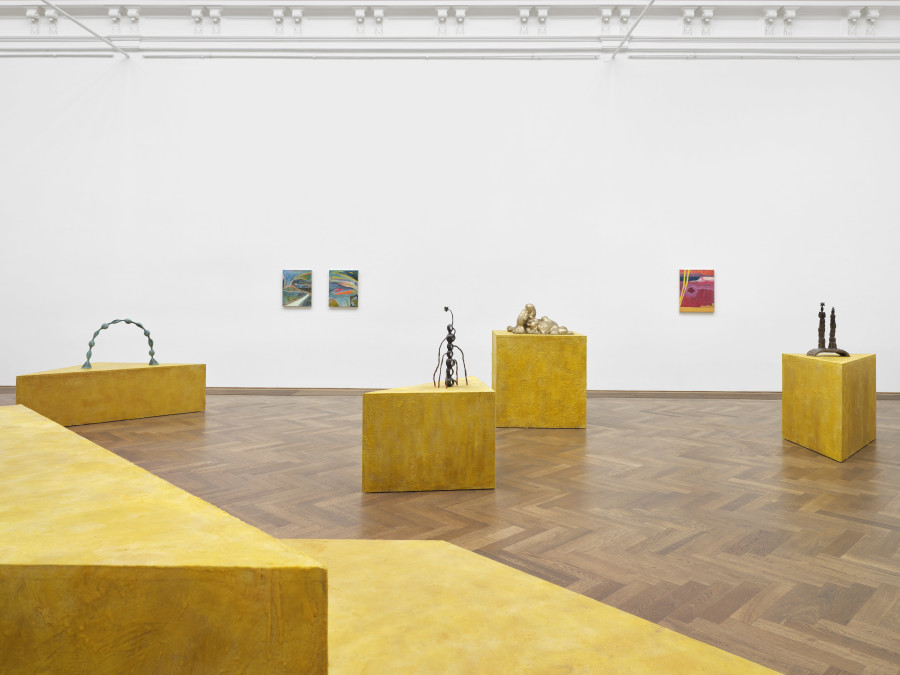 Diambe, Bees beings beans, exhibition view, Kunsthalle Basel, 2026, photo: Philipp Hänger / Kunsthalle Basel