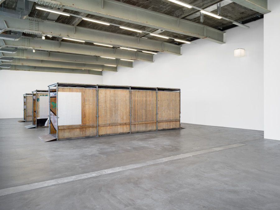 Klara Lidén, Over out und above, Kunsthalle Zürich, 2025. Image: Cedric Mussano