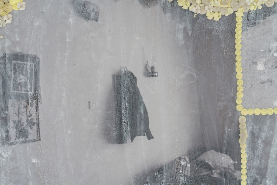 Melike Kara, «Emine`s Garden», detail view, 2023. Photo: Kunst Halle Sankt Gallen, E. Sommer. Courtesy: the artist Jan Kaps, Cologne & Peres Projects, Berlin