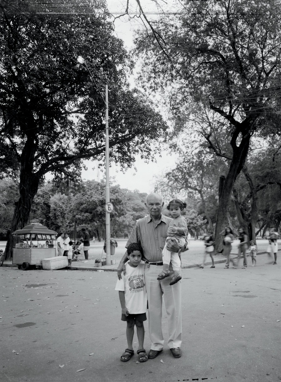 Sunday Afternoon, 1999 (detail). 57 vintage silverprints, framed, each 32 x 25 cm, Ed. 3/3 + 2 AP