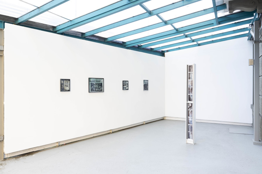 Sebastian Haas, Installation view from the Solo Show “Reminisce-Supports” at KALI Gallery, Lucerne, CH; 2025-2026. Courtesy of the Artist and KALI Gallery. Photo by Kim da Motta