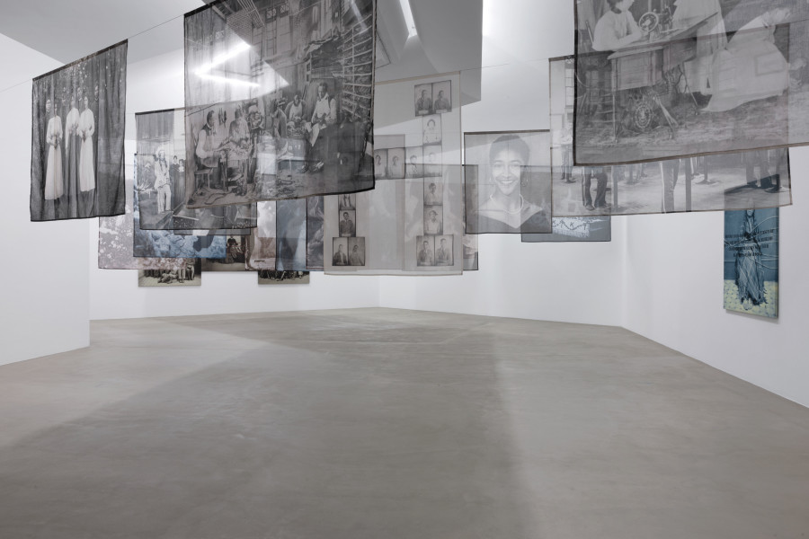 Exhibition view, Carrie Mae Weems, The Evidence of Things Not Seen, Kunstmuseum Basel, 2023-2024. © bei der Künstlerin / the artist. Courtesy the Artist, Jack Shainman Gallery and Galerie Barbara Thumm. Photo Credit: Gina Folly
